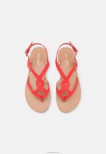 Anna Field kvinner t-stang sandaler rød P266L1525 - Bilde 6