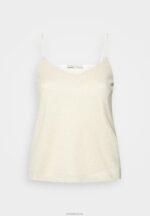 Anna Field kvinner topp beige P266L512