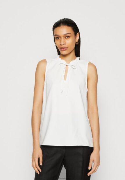 Anna Field kvinner topp off-white P266L395
