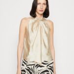 Anna Field kvinner topp off-white P266L408