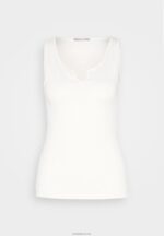Anna Field kvinner topp off-white P266L470 - Bilde 5