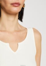 Anna Field kvinner topp off-white P266L470 - Bilde 6