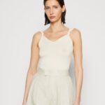 Anna Field kvinner topp off-white P266L493
