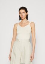 Anna Field kvinner topp off-white P266L493
