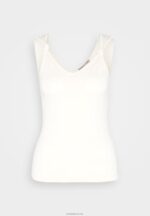 Anna Field kvinner topp off-white P266L493 - Bilde 5