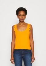 Anna Field kvinner topp oransje P266L393
