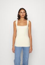 Anna Field kvinner topp sand P266L443