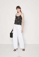 Anna Field kvinner topp sort/hvit P266L477 - Bilde 2