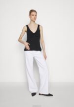 Anna Field kvinner topp svart P266L400 - Bilde 3
