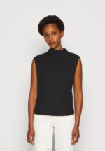 Anna Field kvinner topp svart P266L502