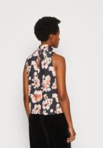 Anna Field kvinner topp svart/rosa P266L428 - Bilde 3