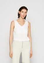 Anna Field kvinner toppen off white P266L399
