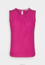 Anna Field kvinner toppen rosa P266L413 - Bilde 8