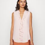 Anna Field kvinner toppen rosa P266L429