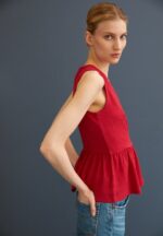Anna Field kvinner toppen rosa P266L446