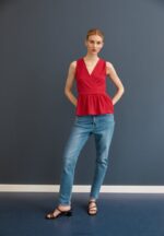 Anna Field kvinner toppen rosa P266L446 - Bilde 3