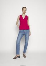 Anna Field kvinner toppen rosa P266L446 - Bilde 6