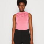 Anna Field kvinner toppen rosa P266L448