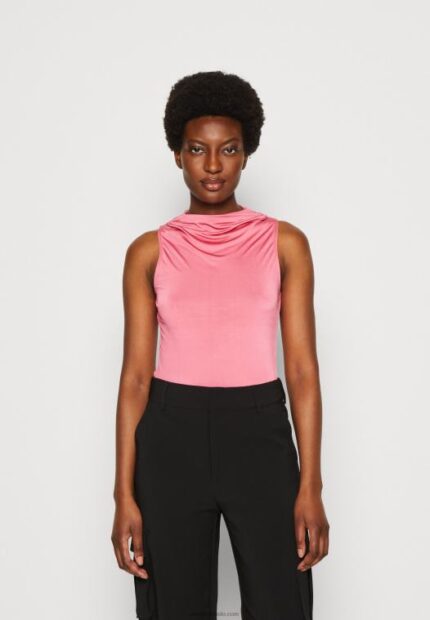 Anna Field kvinner toppen rosa P266L448