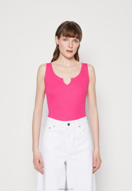 Anna Field kvinner toppen rosa P266L487