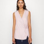 Anna Field kvinner toppen rosa P266L489