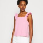 Anna Field kvinner toppen rosa P266L495
