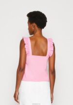 Anna Field kvinner toppen rosa P266L495 - Bilde 3