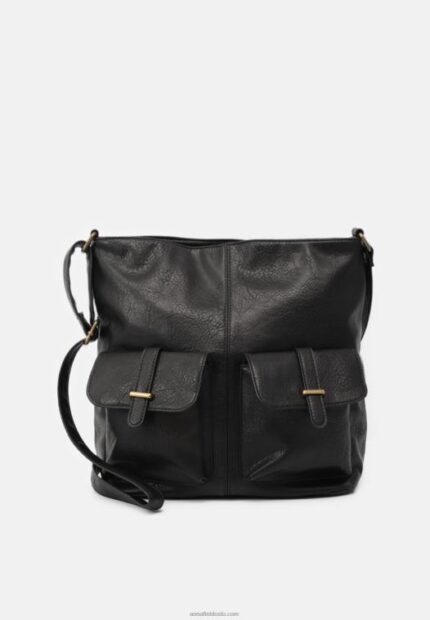 Anna Field kvinner tote bag 802 svart P266L2493