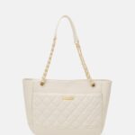 Anna Field kvinner tote bag off-white P266L2485