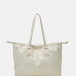 Anna Field kvinner tote bag off-white P266L2492