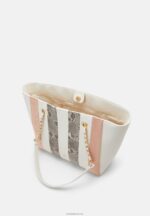 Anna Field kvinner tote bag off-white/rosa P266L2481 - Bilde 3