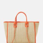 Anna Field kvinner tote bag oransje P266L2460