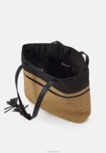Anna Field kvinner tøyveske beige/svart P266L2478 - Bilde 3
