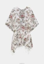 Anna Field kvinner tunika off-white/rosa P266L697 - Bilde 2