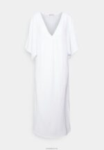 Anna Field kvinner v front strandkjole maxi kjole weiss P266L222 - Bilde 5