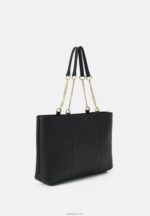 Anna Field kvinner veske i skinn i svart P266L2494 - Bilde 2