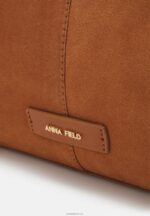 Anna Field kvinner veske i skinn konjakk P266L2464 - Bilde 4