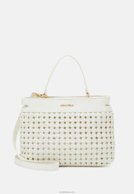 Anna Field kvinner veske offwhite P266L2316