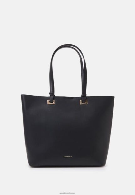 Anna Field kvinner veske svart P266L2472