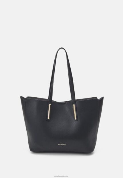 Anna Field kvinner veske svart P266L2487
