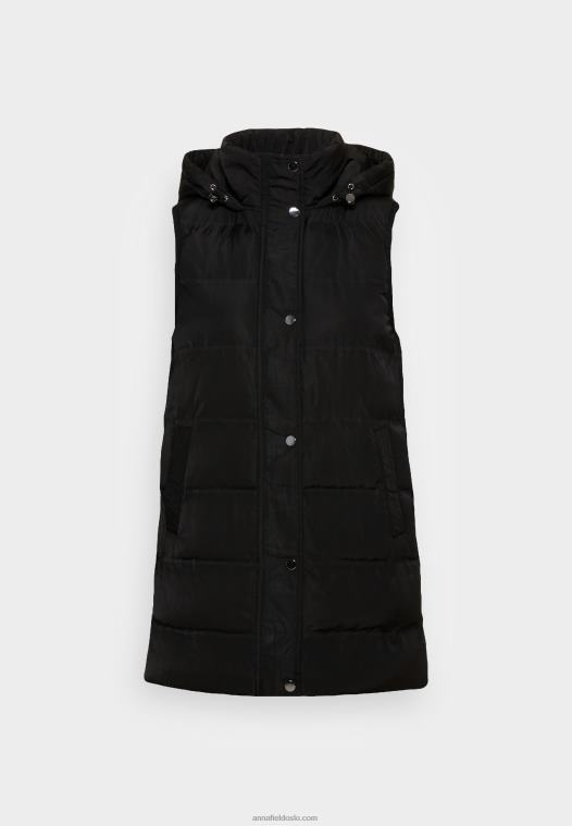 anna_field_kvinner_vest_svart_p266l731.jpg Anna Field kvinner vest svart P266L731 - Bilde 1