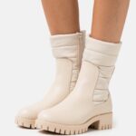 Anna Field kvinner vinterstøvler beige P266L2202