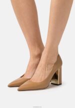 Anna Field kvinner vivian klassiske hæler medium beige P266L1759
