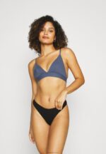 Anna Field kvinner 10 pakke thong svart P266L982