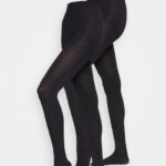 Anna Field kvinner 2 pakke 100 den tights svart P266L1099