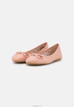 Anna Field kvinner 2 pakke ballettpumper gull/rosa P266L2096 - Bilde 3