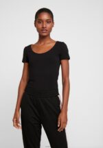 Anna Field kvinner 2 pakke basic t-skjorte svart/hvit P266L293 - Bilde 3