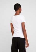 Anna Field kvinner 2 pakke basic t-skjorte svart/hvit P266L293 - Bilde 4