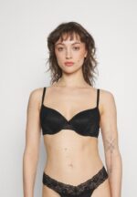 Anna Field kvinner 2 pakke bøyle-BH svart/rosa P266L941 - Bilde 4