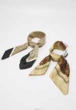 Anna Field kvinner 2 pakke foulard brun P266L2834 - Bilde 3